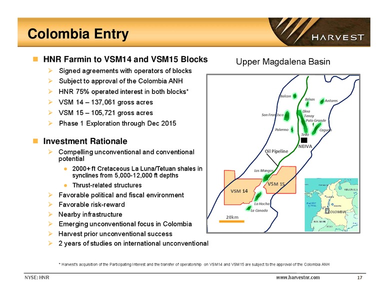 EnerComs The Oil and Gas Conference – Harvest Natural Resources Inc. – slide 16