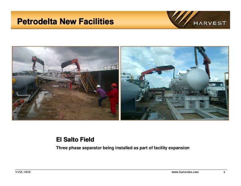 EnerComs The Oil and Gas Conference – Harvest Natural Resources Inc. – slide 8
