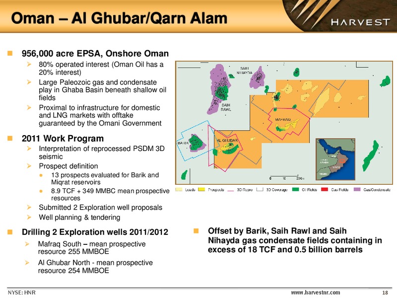 EnerComs The Oil and Gas Conference – Harvest Natural Resources Inc. – slide 17