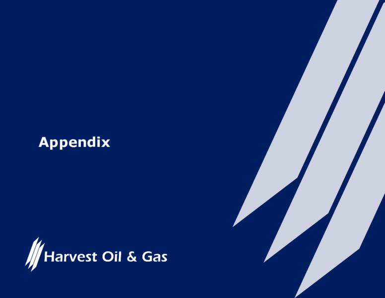 April 2020 Investor Presentation – Harvest Oil & Gas Corp. – slide 9