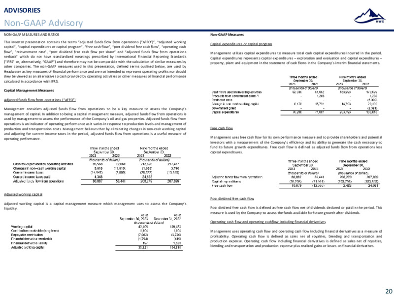 December 2023 Investor Presentation – Headwater Exploration Inc. – slide 21