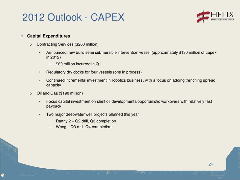 MORGAN STANLEY SPRING HOUSTON ENERGY SUMMIT – Helix Energy Solutions – slide 23