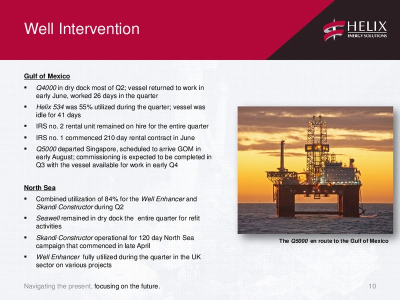 Q2 2015 Conference Call – Helix Energy Solutions – slide 9