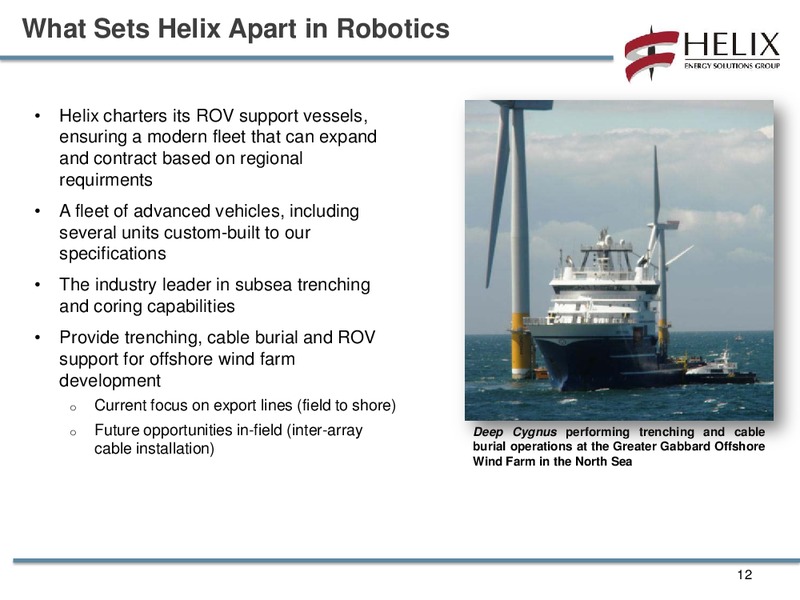 JOHNSON RICE & COMPANY ENERGY CONFERENCE – Helix Energy Solutions – slide 11
