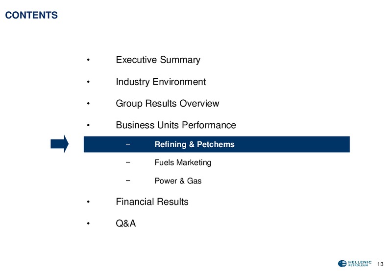 Q1 2015 Earnings Call – Hellenic Petroleum Sa – slide 14