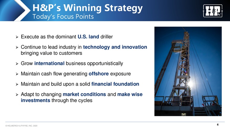 AltaCorp and ATB 8th Annual Institutional Investor – Helmerich & Payne Inc. – slide 4