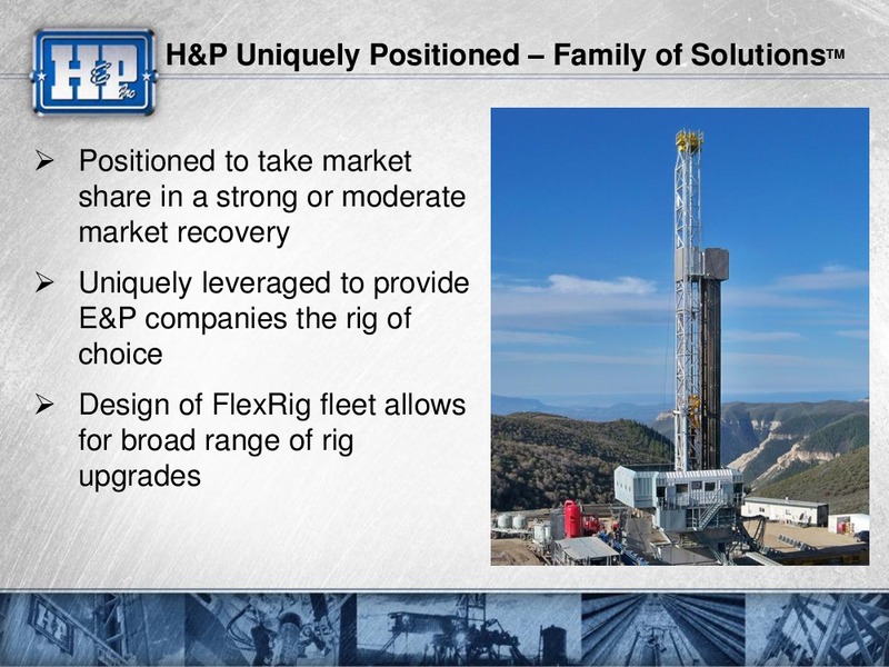 Meetings with Investors – Helmerich & Payne Inc. – slide 14