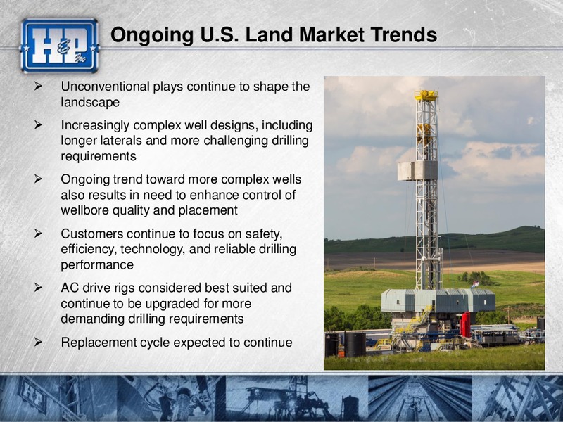 Meetings with Investors – Helmerich & Payne Inc. – slide 30