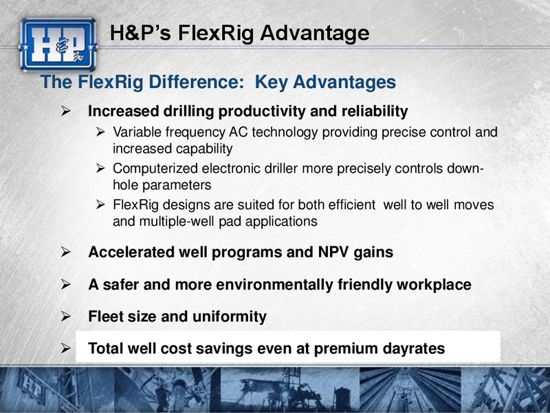 Meetings with Investors – Helmerich & Payne Inc. – slide 53