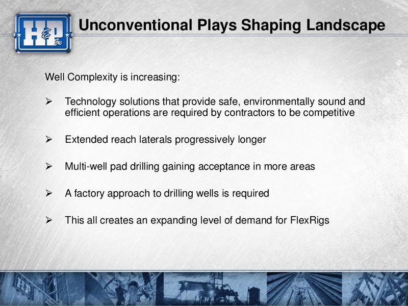 CREDIT SUISSE ENERGY SUMMIT – Helmerich & Payne Inc. – slide 25
