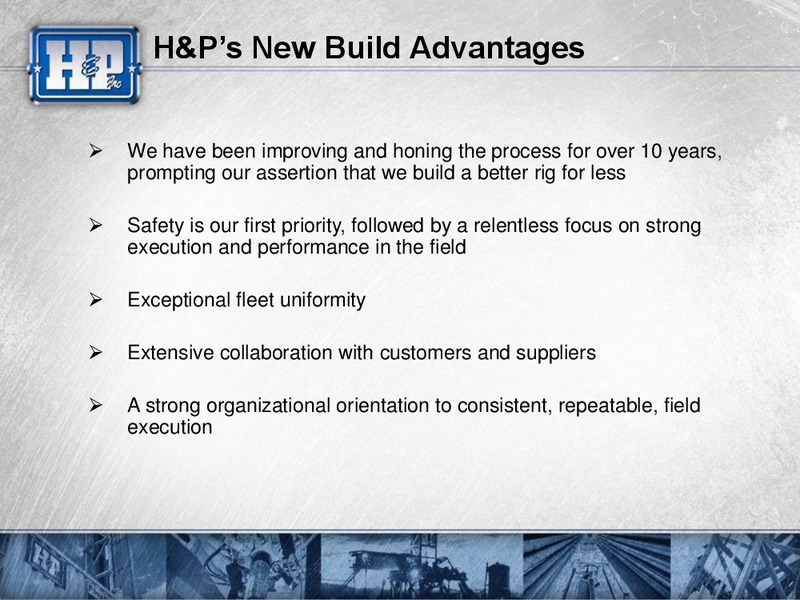 CREDIT SUISSE ENERGY SUMMIT – Helmerich & Payne Inc. – slide 27