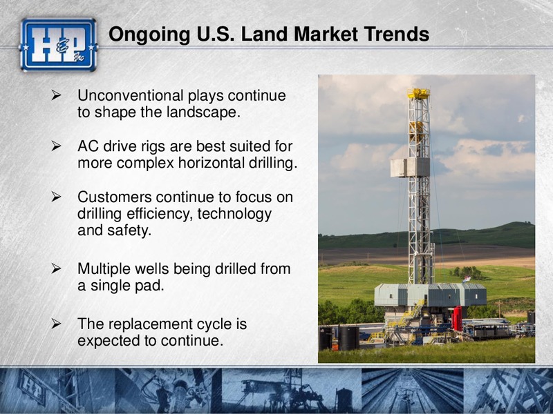February 2016 Investor Presentation – Helmerich & Payne Inc. – slide 22