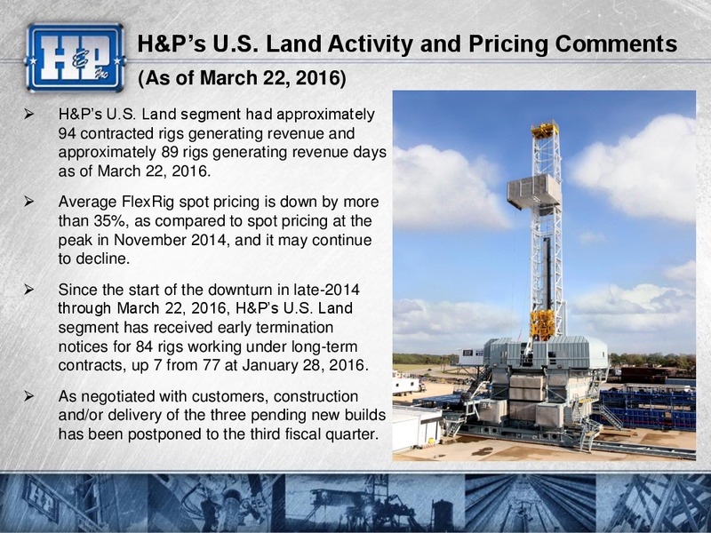 Scotia Howard Weil Energy Conference – Helmerich & Payne Inc. – slide 7