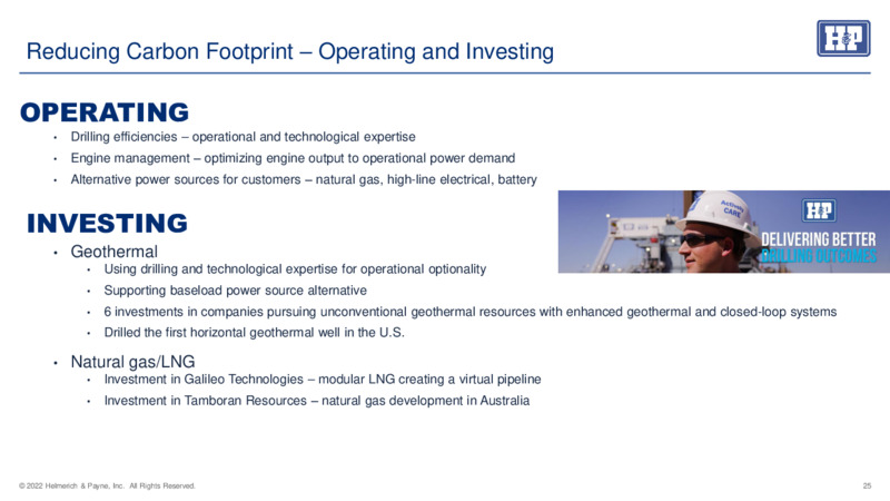 May 2023 Company Presentation – Helmerich & Payne Inc. – slide 24