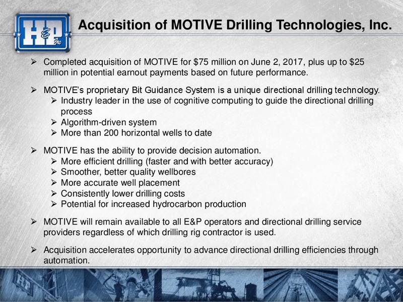 2017 JP Morgan Energy Equity Conference – Helmerich & Payne Inc. – slide 39