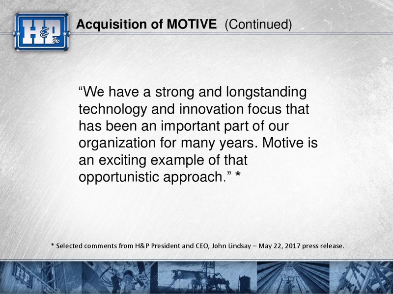 2017 JP Morgan Energy Equity Conference – Helmerich & Payne Inc. – slide 40
