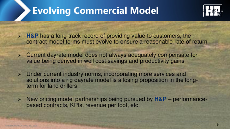 Meeting with Investors – Helmerich & Payne Inc. – slide 9