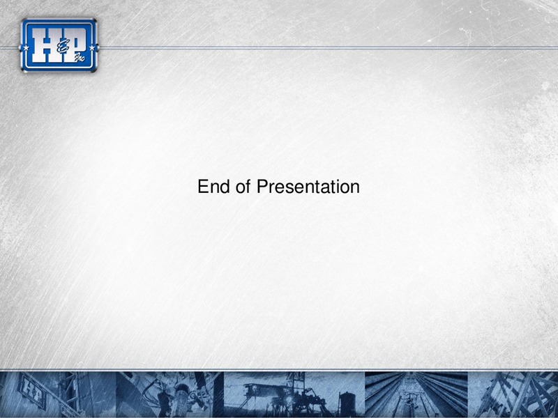 BARCLAYS CAPITAL CEO ENERGY POWER CONFERENCE – Helmerich & Payne Inc. – slide 33