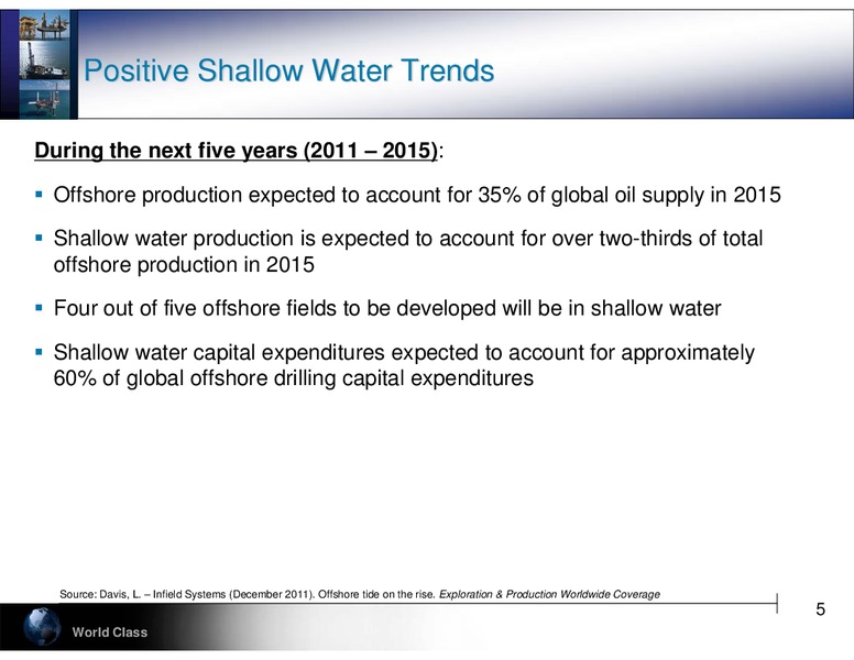 CREDIT SUISSE ENERGY SUMMIT – Hercules Offshore, Inc. – slide 5