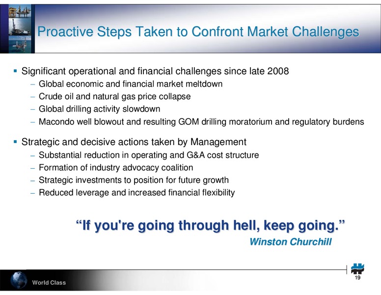 UBS LEVERAGED FINANCE CONFERENCE – Hercules Offshore, Inc. – slide 19