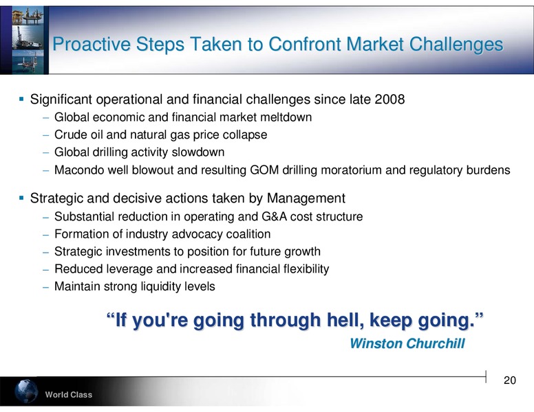 DEUTSCHE BANK ENERGY CONFERENCE – Hercules Offshore, Inc. – slide 20