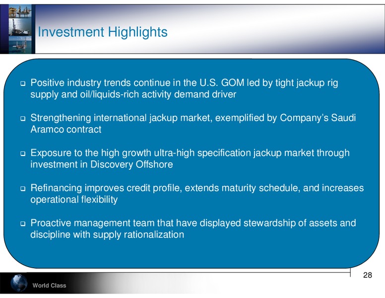 JEFFERIES 2012 GLOBAL ENERGY CONFERENCE – Hercules Offshore, Inc. – slide 28