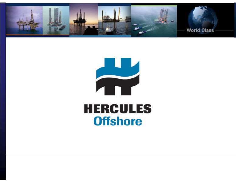 COWEN ULTIMATE ENERGY CONFERENCE – Hercules Offshore, Inc. – slide 27
