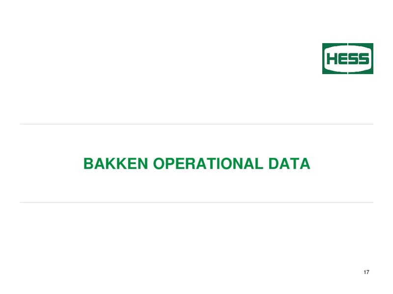 Supplemental earnings information 1Q-2014 – Hess Corp – slide 18