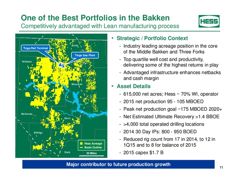 2015 Annual Meeting of Stockholders Presentation – Hess Corp – slide 9