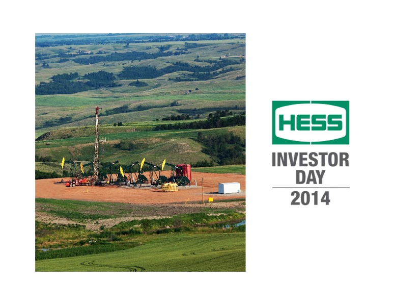 Investor Analyst Day 2014 – Hess Corp – slide 1