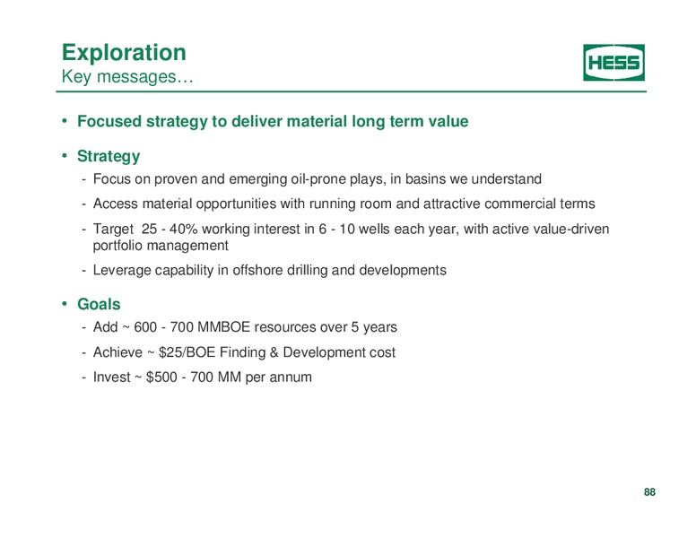 Investor Analyst Day 2014 – Hess Corp – slide 73