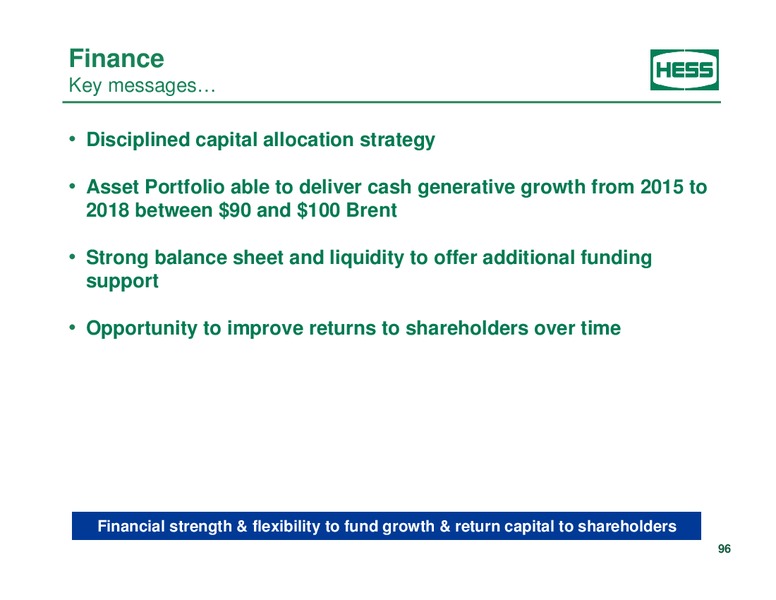 Investor Analyst Day 2014 – Hess Corp – slide 80