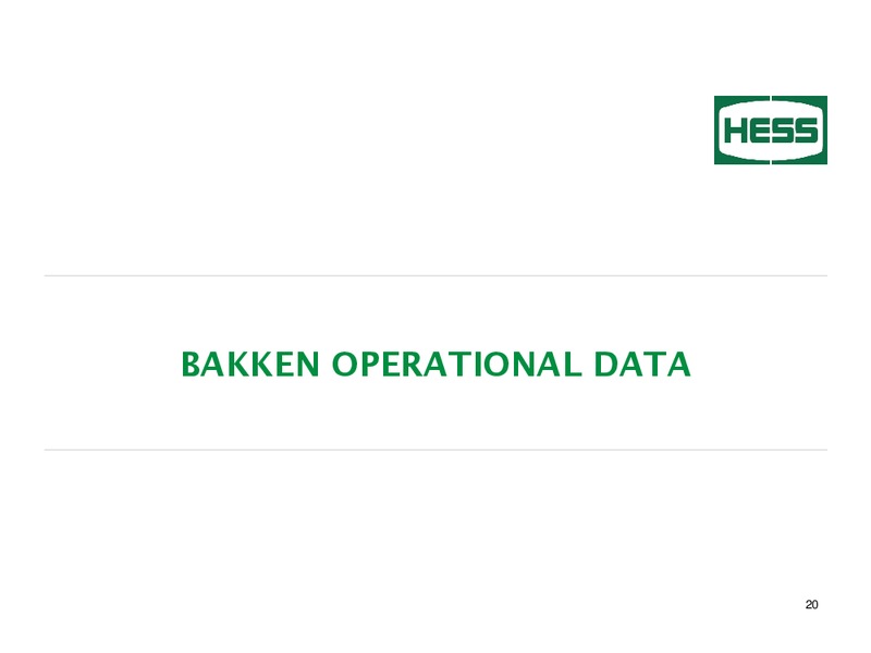 Q4 2016 Supplement Earnings Information – Hess Corp – slide 21