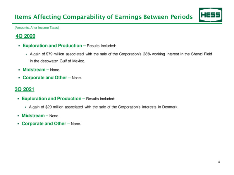 4Q 2021 Earnings Presentation – Hess Corp – slide 5