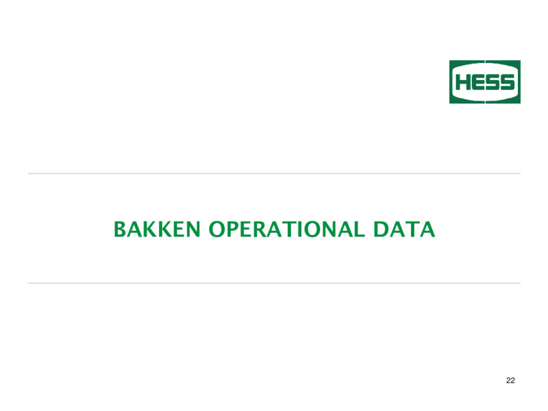 2Q22 Earnings – Hess Corp – slide 23