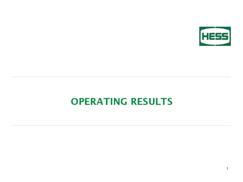 2Q 2019 Earnings Presentation – Hess Corp – slide 2