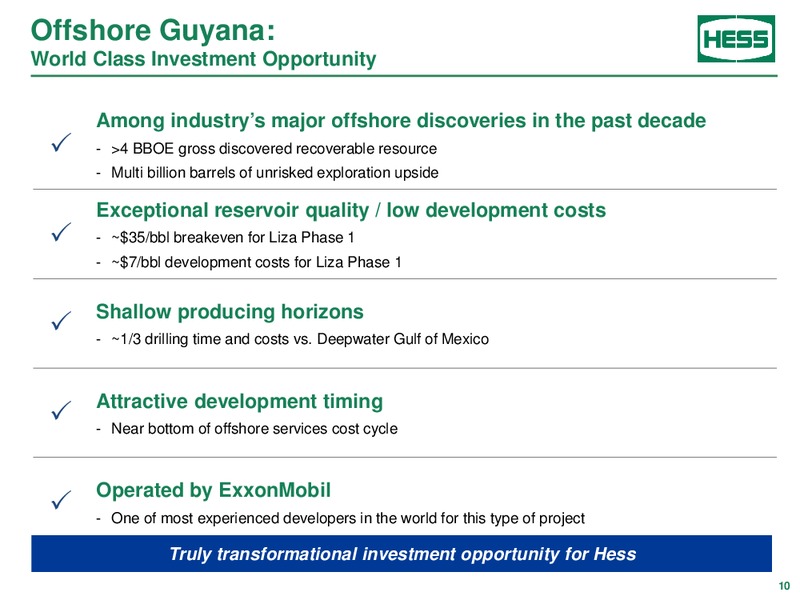 Barclays Power Conference – Hess Corp – slide 9
