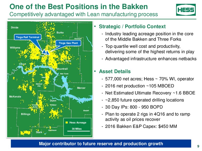 BAML Global Energy Conference – Hess Corp – slide 8