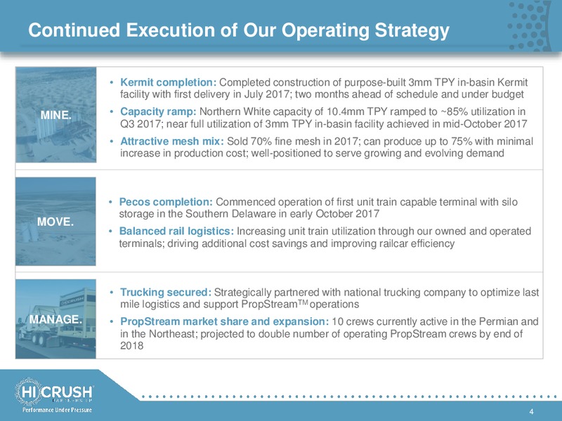 January 2018 Investor Presentation – Hi-Crush Partners Lp – slide 3