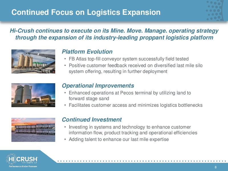 Credit Suisse Energy Summit – Hi-Crush Partners Lp – slide 7
