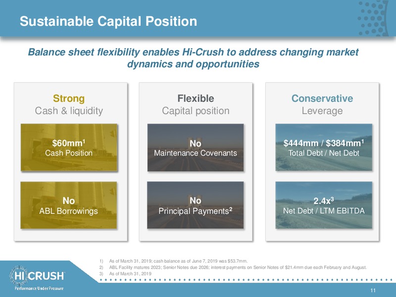 JP Morgan Energy Conference – Hi-Crush Partners Lp – slide 10