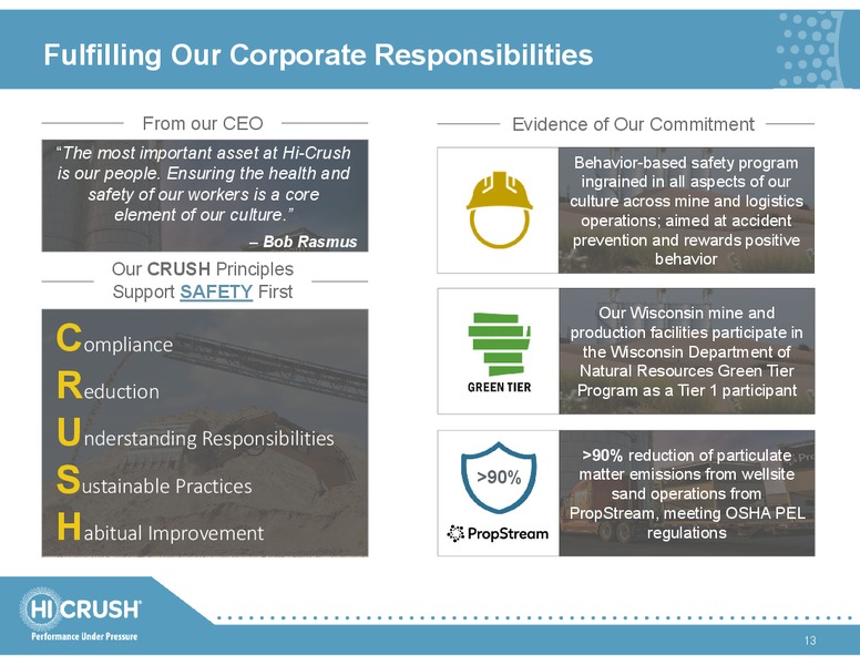 Simmons London Energy Summit – Hi-Crush Partners Lp – slide 12