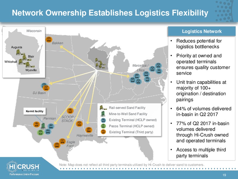 2Q 2017 Earnings Update – Hi-Crush Partners Lp – slide 18