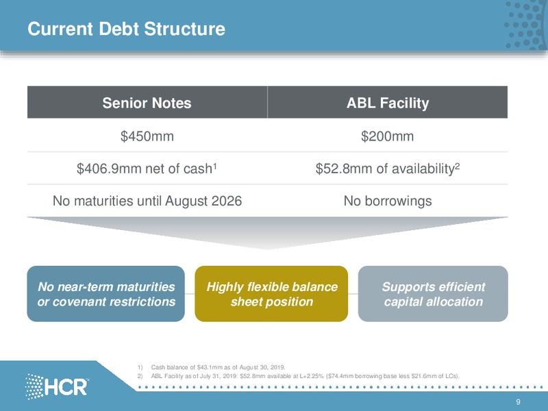 September 2019 Investor Presentation – Hi-Crush Partners Lp – slide 8