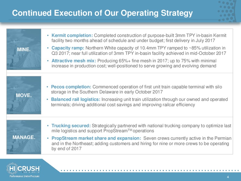 December 2017 Investor Presentation – Hi-Crush Partners Lp – slide 3