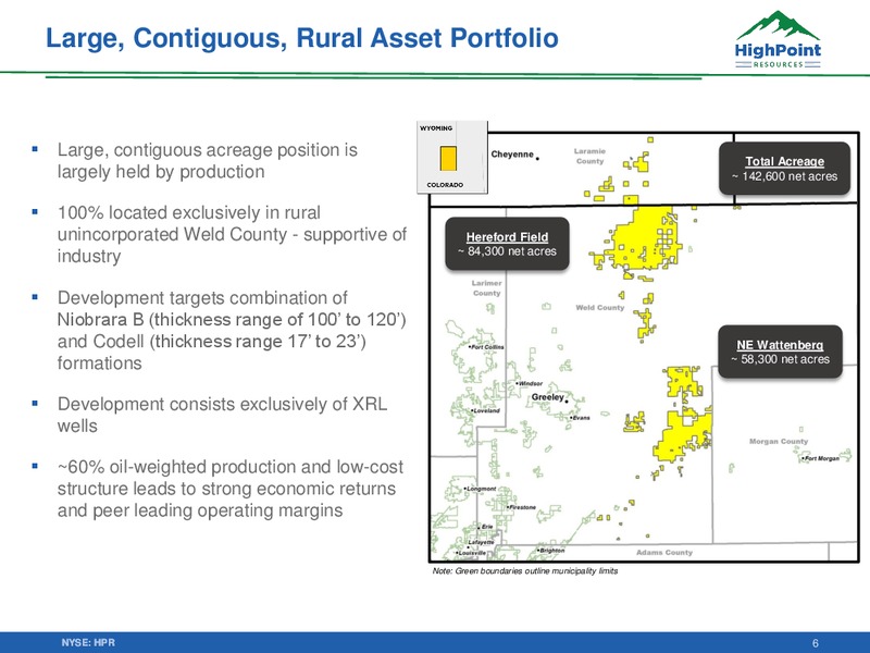 February 2020 Investor Presentation – HighPoint Resources – slide 4
