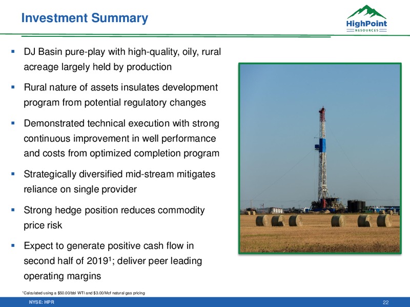 Scotia Howard Weil Annual Energy Conference – HighPoint Resources – slide 21