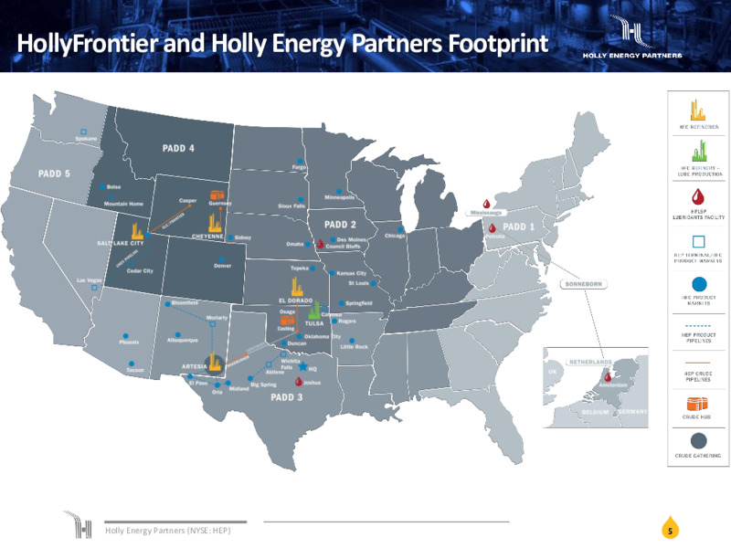 March 2020 Investor Presentation – Holly Energy Partners L.P – slide 4