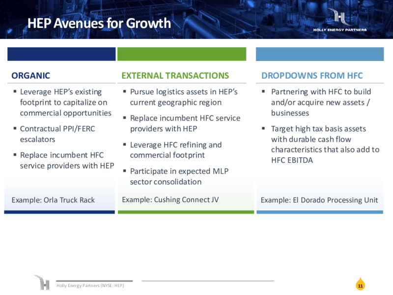 March 2020 Investor Presentation – Holly Energy Partners L.P – slide 10