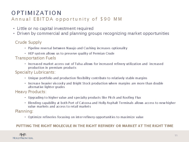 Barclays CEO Energy Power Conference – Holly Energy Partners L.P – slide 10
